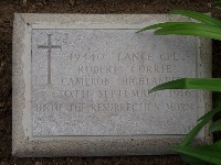 Struma Military Cemetery - Currie, Robert